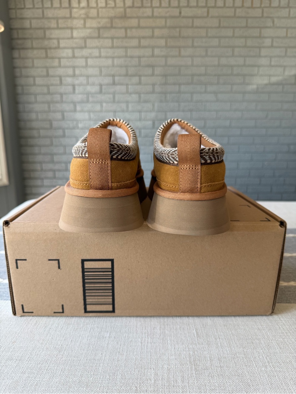NEW KOOLABURRA BY UGG Buree Platform Slippers Shoes Mules Chestnut 9 - Picture 5 of 8